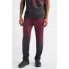 Santo Studio Tempo Drawstring Pants In Burgundy