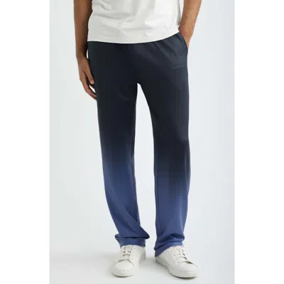 Santo Studio Tempo Faded Comfort Drawstring Pants In Black