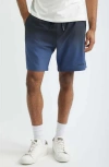 Santo Studio Tempo Faded Tech Drawstring Shorts In Multi