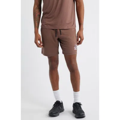 Santo Studio Tempo Good Energy Comfort Fleece Shorts In Metallic