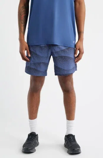 Santo Studio Tempo Tech Shorts In Blue