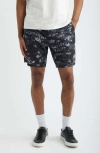 Santo Studio Tempo Tech Shorts In Black
