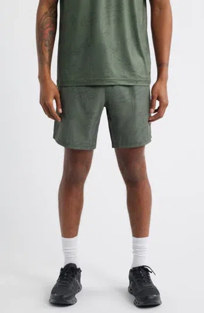 Santo Studio Tempo Tech Shorts In Green
