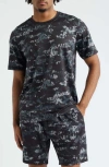 Santo Studio Tempo Tech T-shirt In Black