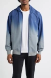 Santo Studio Tempo Tech Zip Jacket In Blue