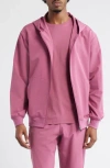 Santo Studio Tempo Tech Zip Jacket In Orange