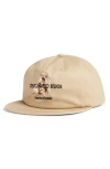 Santo Studio Thugs Need Hugs Baseball Cap In Brown