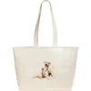 Santo Studio Twitch Stenberg Ivory Tote In White