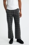 Santo Studio Uno Flare Tweed Pants In Multi
