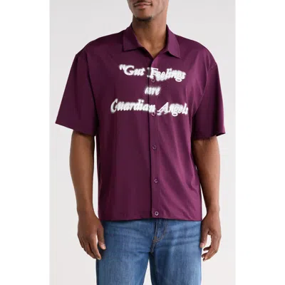 Santo Studio Uno Gut Feelings Shirt In Purple