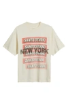 Santo Studio X Cody Bellinger Ny Post Drappo Graphic T-shirt In White