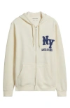 Santo Studio X Cody Bellinger Ny Zip Graphic Hoodie In Metallic
