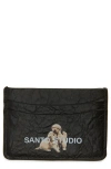 Santo Studio X Paul Rodriguez Card Holder In Black