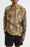 Santo Studio X Realtree Edge Camo Long Sleeve T-shirt In Multi
