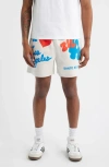 Santo Studio Zilla We Love La Graphic Sweat Shorts