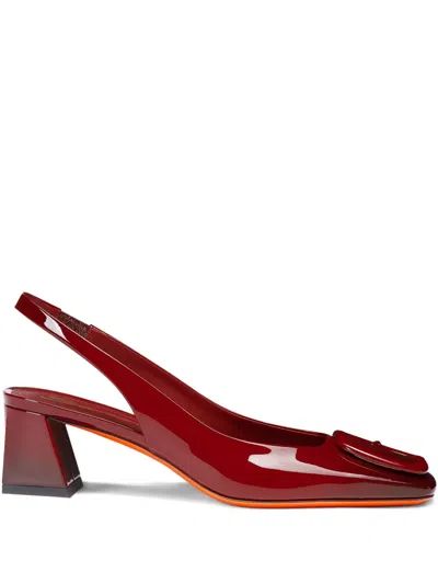 Santoni 50mm Patent-leather Pumps
