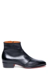 Santoni Adrian Zip-up Boot In Black