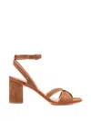 Santoni Ankle Strap Sandals In Multi
