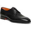 Santoni Archer Derby In Black