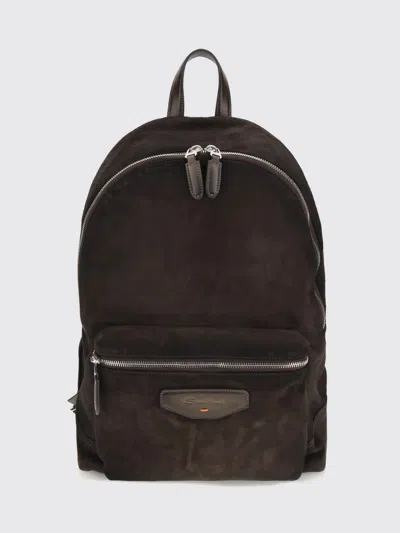 Santoni Bag Men Color Brown