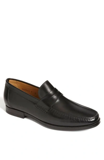 Santoni In Schwarz