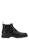 Santoni Easy Nova Ankle Boots With Chunky Sole In Black