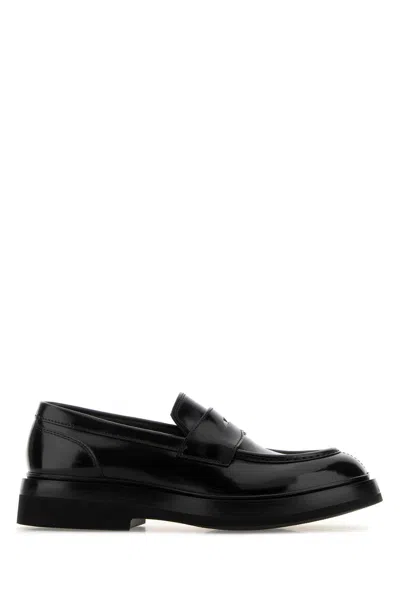 Santoni Men Black Leather Loafers, 6 Luxury Loafers & Drivers For Men Darveys