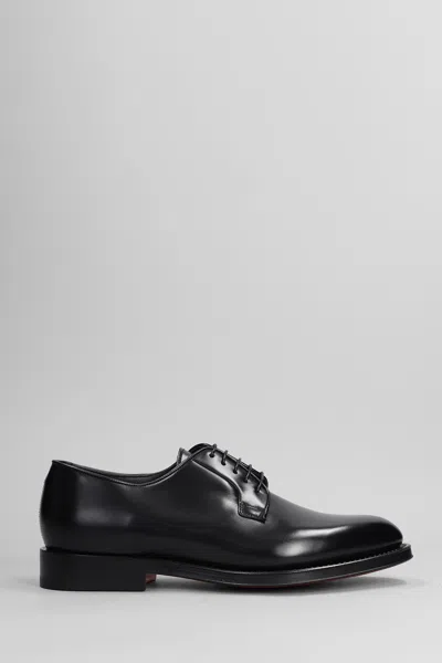 SANTONI ENSLEY LACE UP SHOES