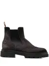 Santoni Side Elasticated-panel Ankle Boots