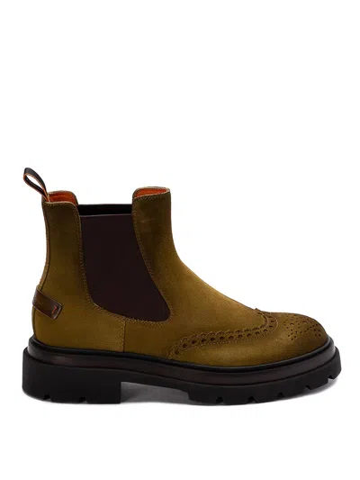 Santoni Mocasines - Verde In Green