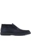 Santoni Boots In Blue