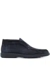Santoni Boots In Blue