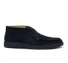 Santoni Men's Detroit Slip-on Suede Chukka Boots In Blue