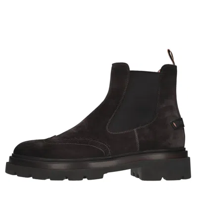 Santoni Boots In Brown