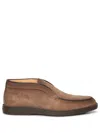 Santoni Ankle Boots In Brown