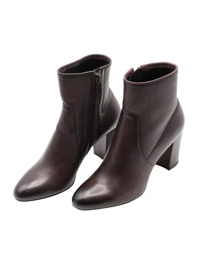Santoni Boots In Purple