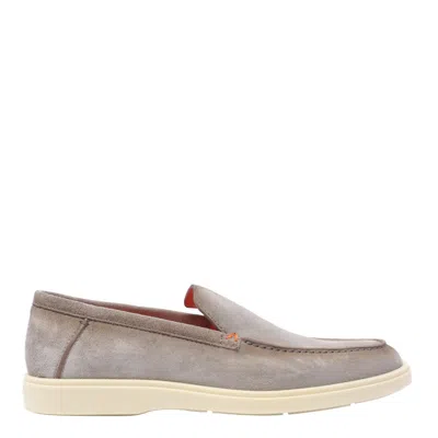 Santoni Botanist Loafers In Brown
