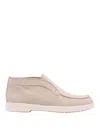 Santoni Desert Ankle Boots In Neutral