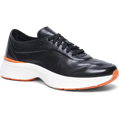 Santoni Bounce Sneaker In Black