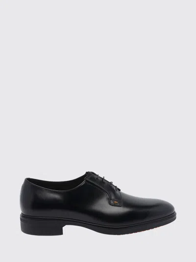 Santoni Brogue Shoes Men Color Black