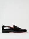 Santoni Brogue Shoes  Men Color Black In Black