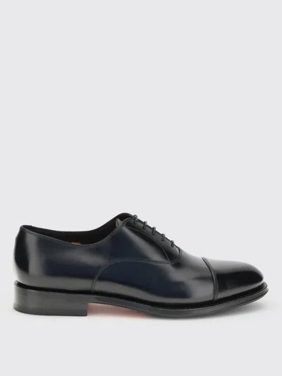 Santoni Brogue Shoes  Men Color Black