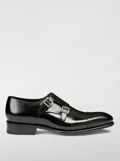 SANTONI BROGUE SHOES SANTONI MEN COLOR BLACK,G46478002