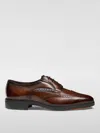 Santoni Brogue Shoes  Men Color Brown In Brown