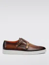 Santoni Brogue Shoes  Men Color Brown In Brown
