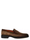 Santoni Loafers In Brown