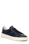 SANTONI BURNISHED COLORBLOCK SNEAKER