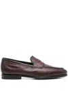 Santoni Carlo Loafers In Brown