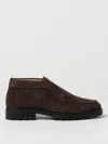 Santoni Tonal Sole Ankle Boots In Brown