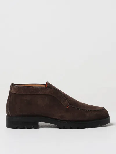 SANTONI BOOT SANTONI MEN COLOR BROWN,F86363032